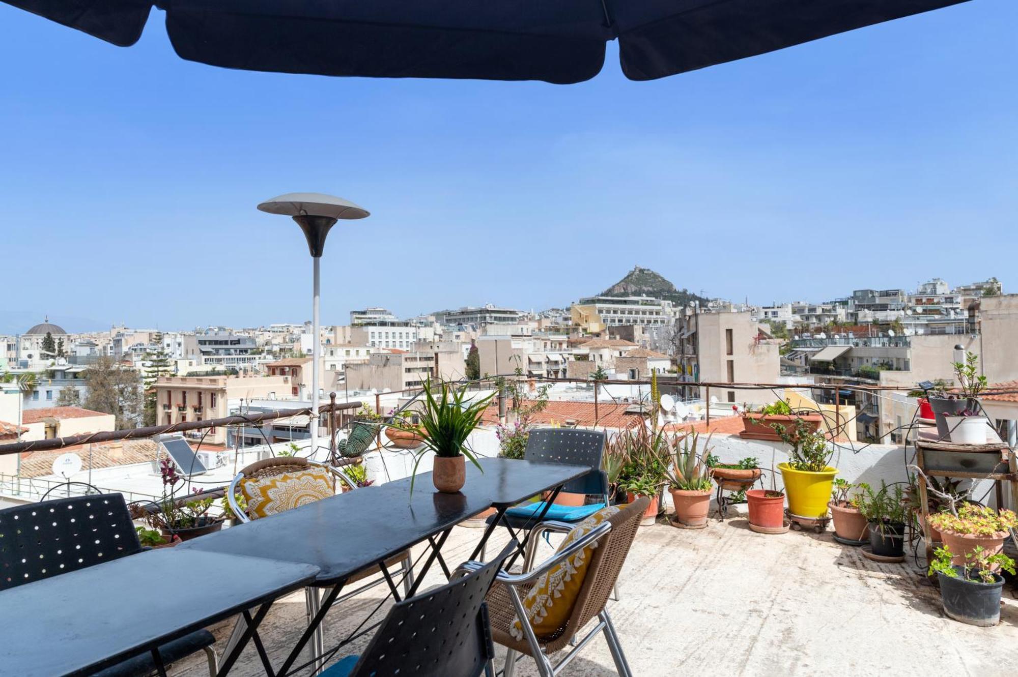 Acropolis Crib Spot Appartement Athene Buitenkant foto