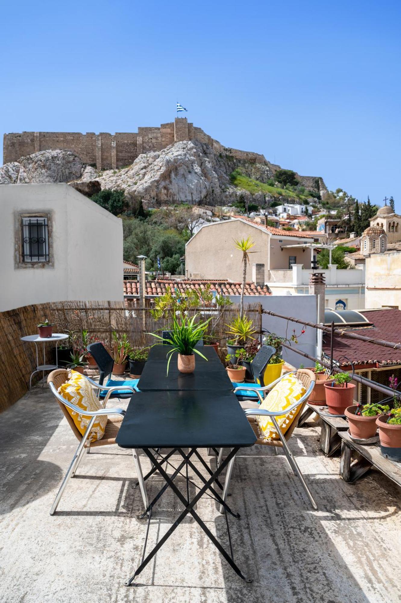 Acropolis Crib Spot Appartement Athene Buitenkant foto
